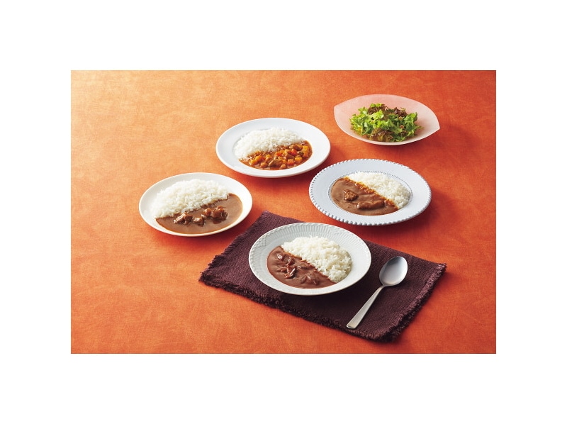 新宿中村屋　プチカレー＆ハヤシセット