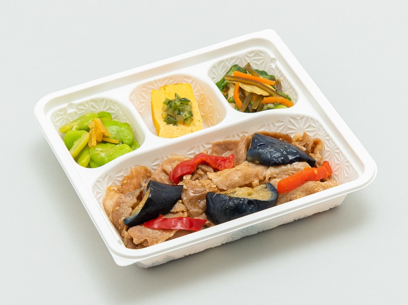 豚肉と茄子の甘辛だれ