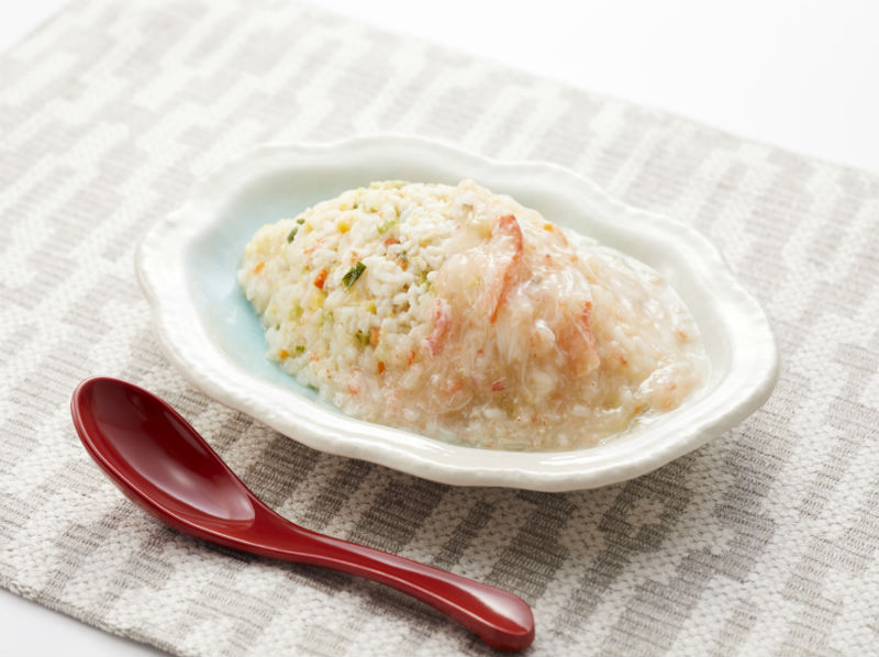 カニあんかけ五目炒飯