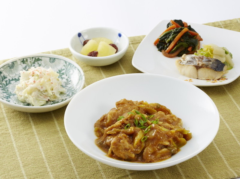 和風だしのポークカレー