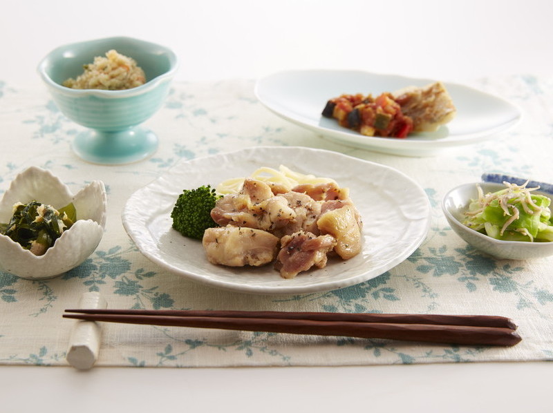鶏肉のレモンペッパー焼き