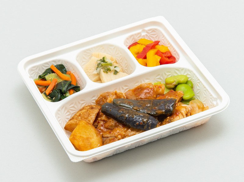 豚肉と茄子の中華味噌炒め風