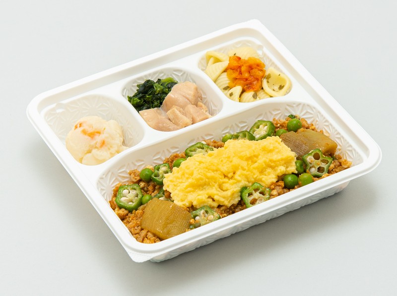 豚肉と茄子のドライカレー風