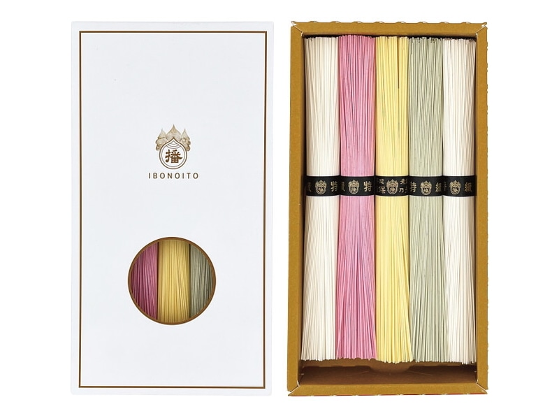 手延素麺揖保乃糸（特級品）彩り・華－ＨＡＮＡ－５束