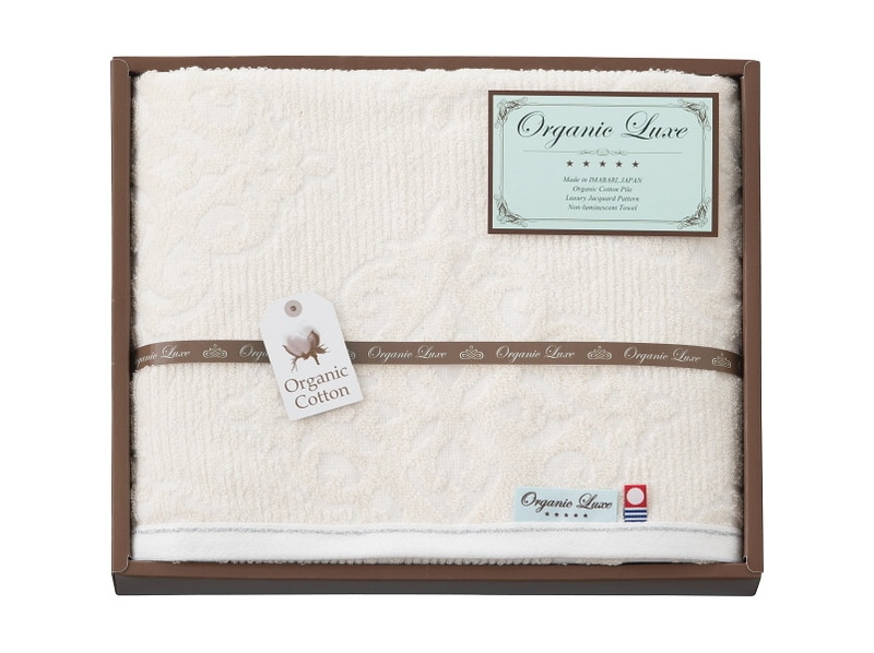 オーガニックコットン使用　今治産　バスタオル