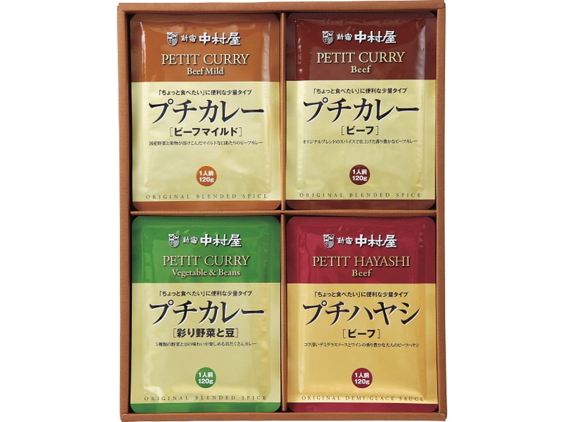 新宿中村屋　プチカレー＆ハヤシセット