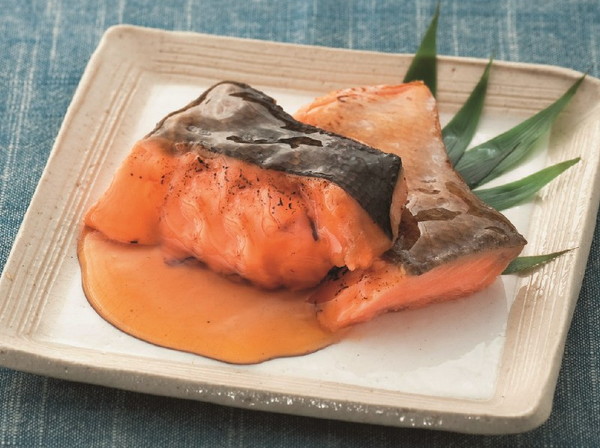 鮭の照焼き　柚子風味