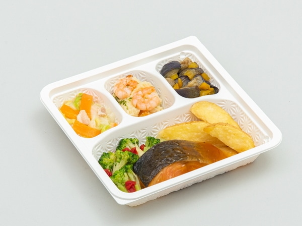 【14】鮭(さけ)のにんにく醤油がけ