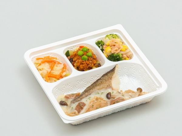 鱈のきのこクリーム