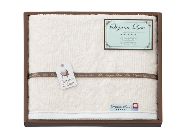 オーガニックコットン使用　今治産　バスタオル